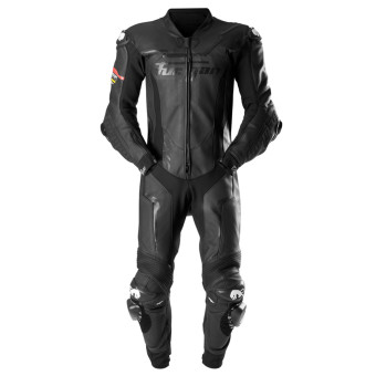 Motorrad-Lederkombi Furygan Eclipse X Kevlar Schwarz