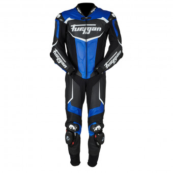 Motorrad-Lederkombi Furygan Overtake Black Blue White