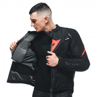 Dainese No Wind Thermo LS Black Red