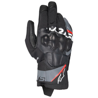 Motorradhandschuhe Alpinestars Corozal V3 Drystar Black Deep Gray Red Fluo