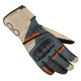 Motorradhandschuhe Bering Lady Siberia Beige Grey Orange Gloves