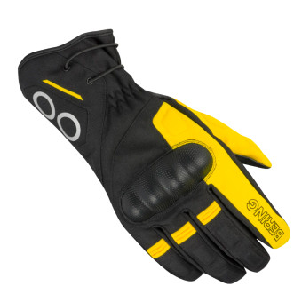 Motorradhandschuhe Bering Zephyr Black Grey Yellow Gloves