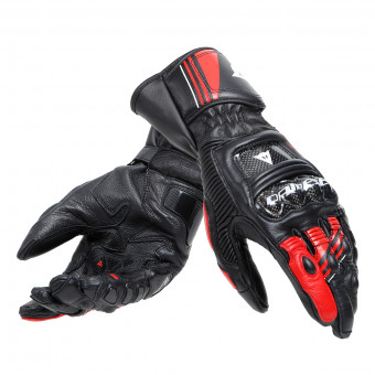 Motorradhandschuhe Dainese Druid 4 Black Lava Red White