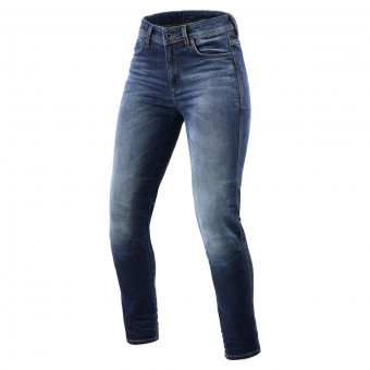 Motorradjeans REV'IT Marley Ladies Medium Blue Used