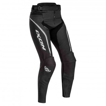 Motorradhose Ixon Trinity Pant Black White Grey