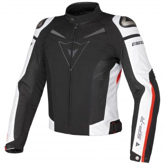 Motorradjacke Dainese Super Speed Black White Red