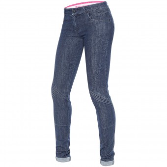 Motorradhose Dainese Jessville Lady Denim Rinsed