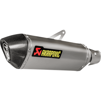 Schalldmpfer Akrapovic Titan/Kohle Kawasaki Ninja 400/Z400 (18-23)