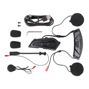 HJC RPHA91 Semi Flat Anthracite + Kit Bluetooth Smart 21B